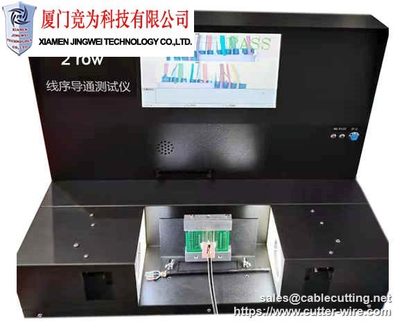 Double row housing wires color insertion sequence test machine WPM-8AB