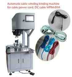 Automatic cable winding binding machine for cable power cord, DC cable WPM-81M